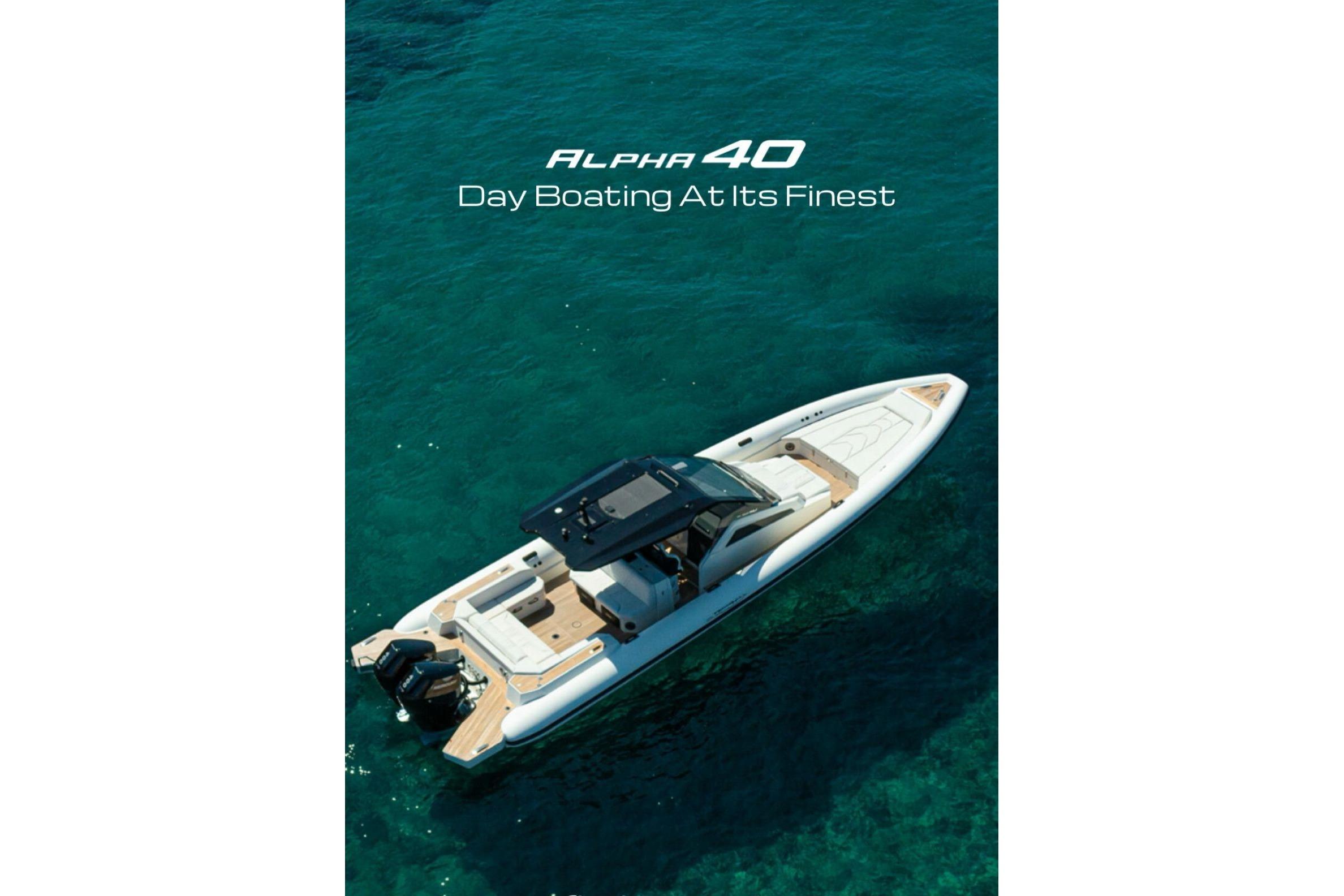 2025 Technohull Alpha 40' T-Top