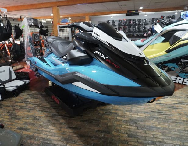 2025 Yamaha WaveRunner FX SVHO W/AUDIO-BLACK/CYAN