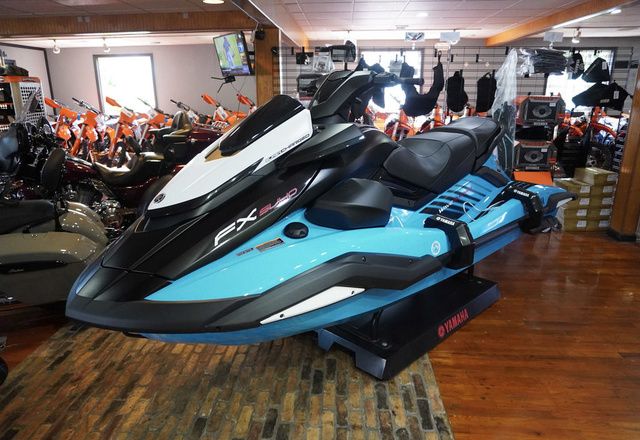 2025 Yamaha WaveRunner FX SVHO W/AUDIO-BLACK/CYAN