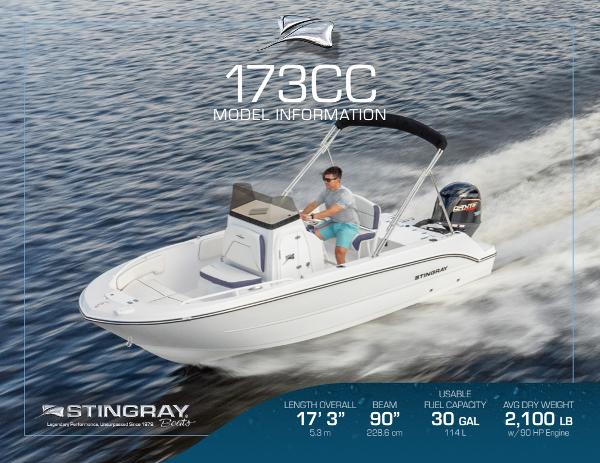 2025 Stingray 173 CC