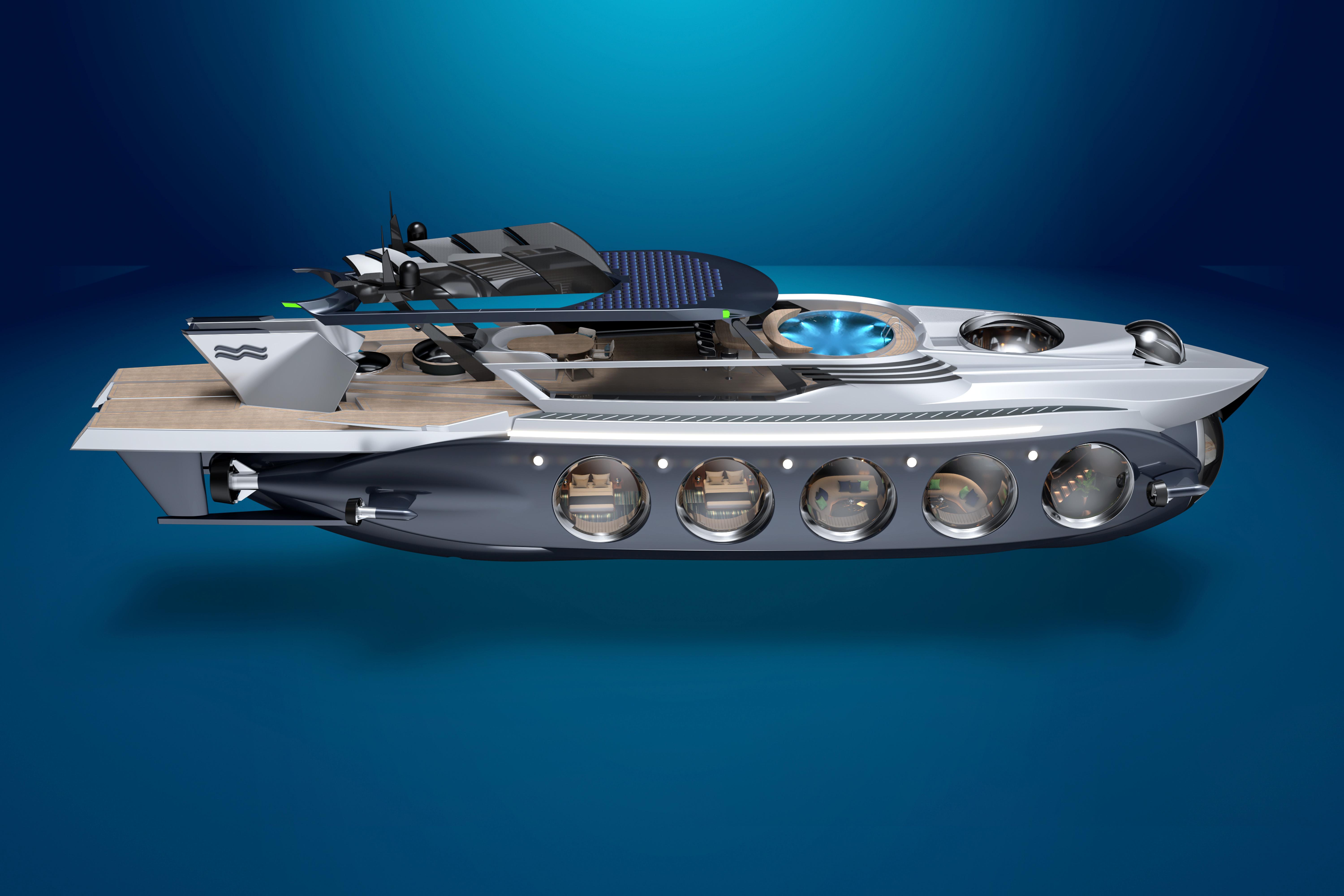 U-Boat Worx Releases Interior Design for their Nautilus Yacht Submarine -  U-Boat Worx - U-Boat Worx