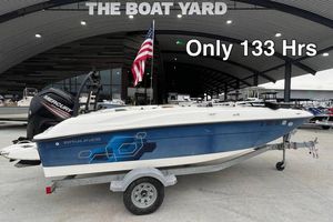 Bayliner Element F18 2017 Bayliner Element F18 boat on trailer, 133 hours, at The Boat Yard.