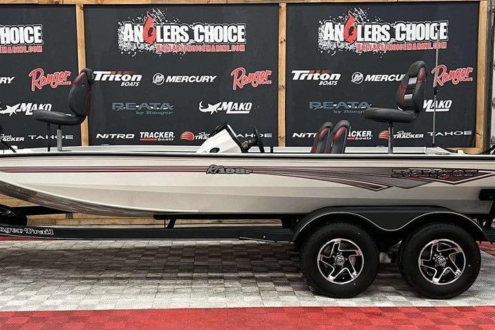 Ranger RT198P 2026 Ranger RT198P fishing boat displayed at Angler's Choice event.