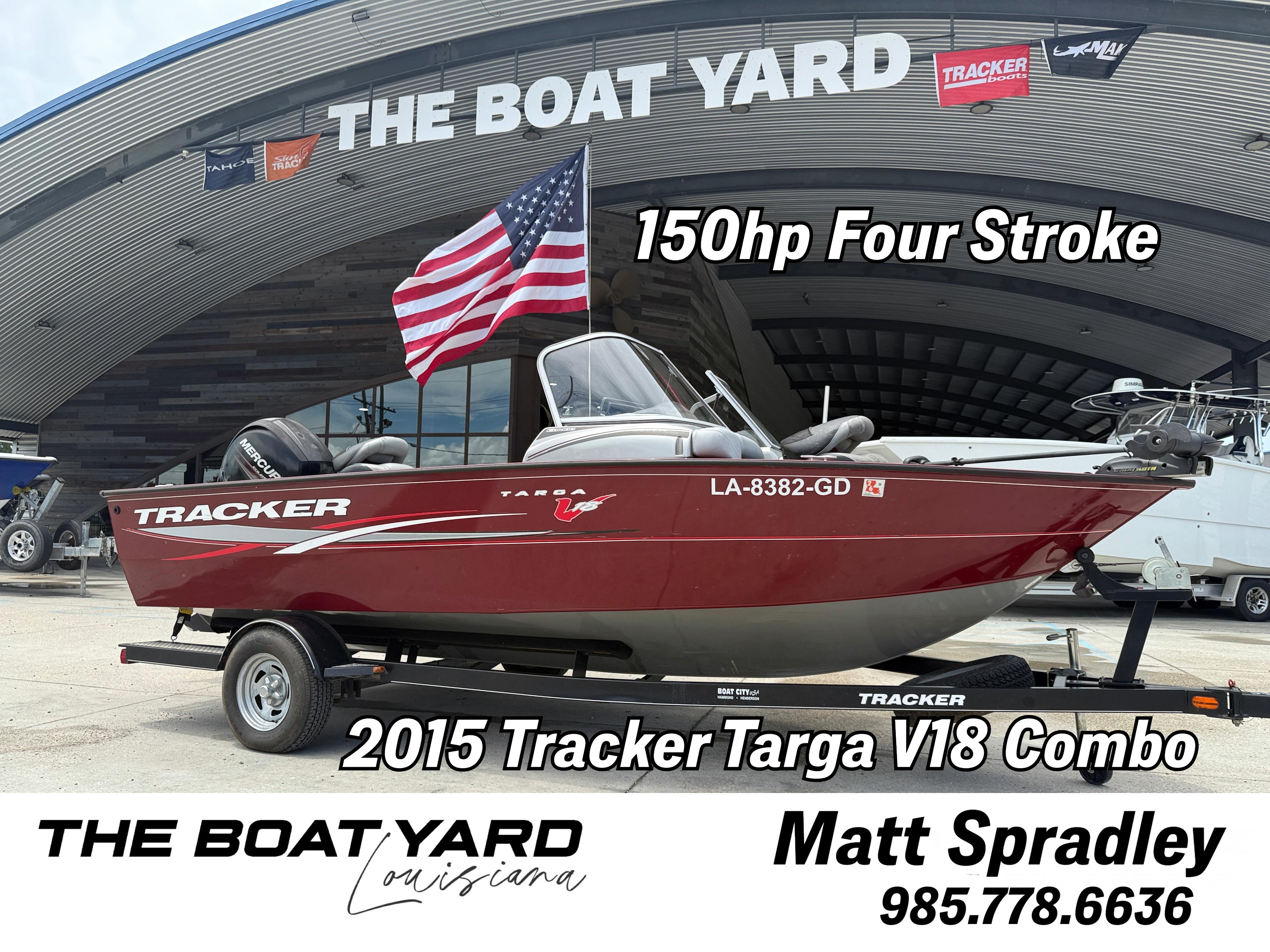 2015 Tracker Targa v18 combo
