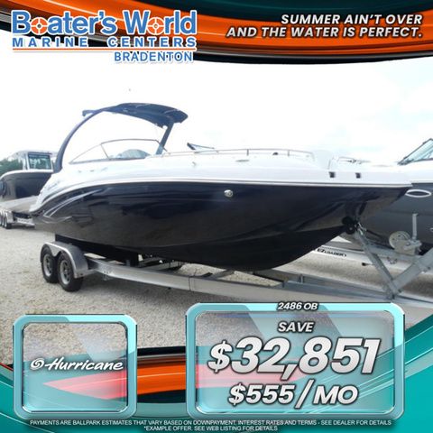 2024 Hurricane SunDeck 2486 OB