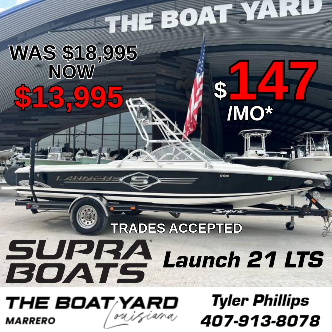 Supra Launch LTS 2003 Supra Launch LTS boat for sale at The Boat Yard, $13,995 or $147/month.