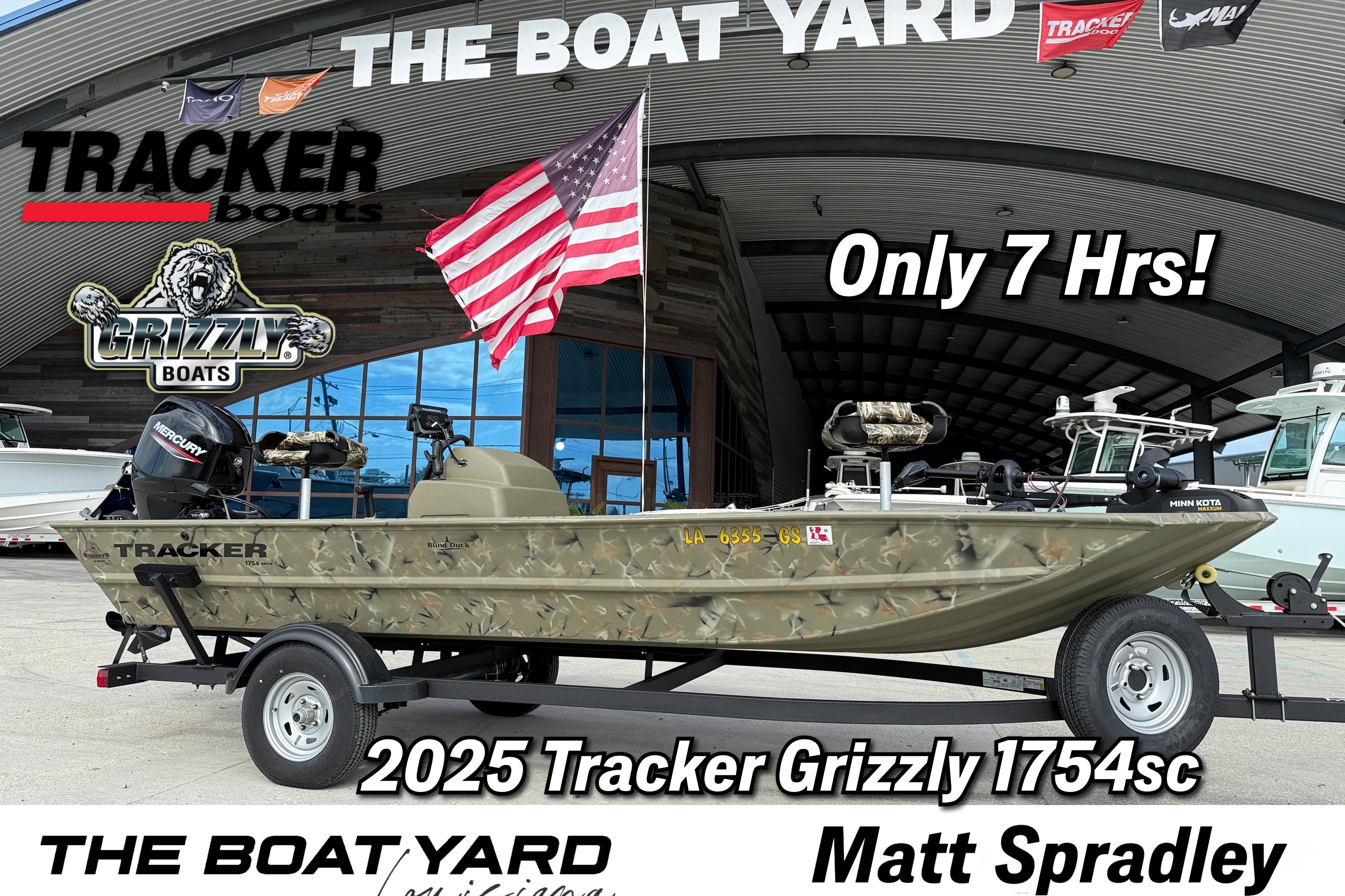 2025 Tracker Grizzly 1754 SC