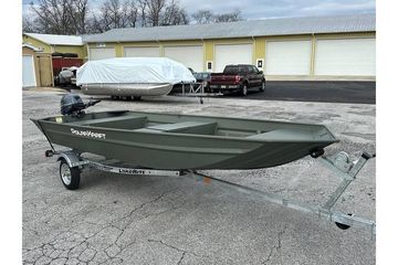 2024 Polar Kraft MV 1648 Jon Boat, 20" transom w/ Trailer & Yamaha 20 hp