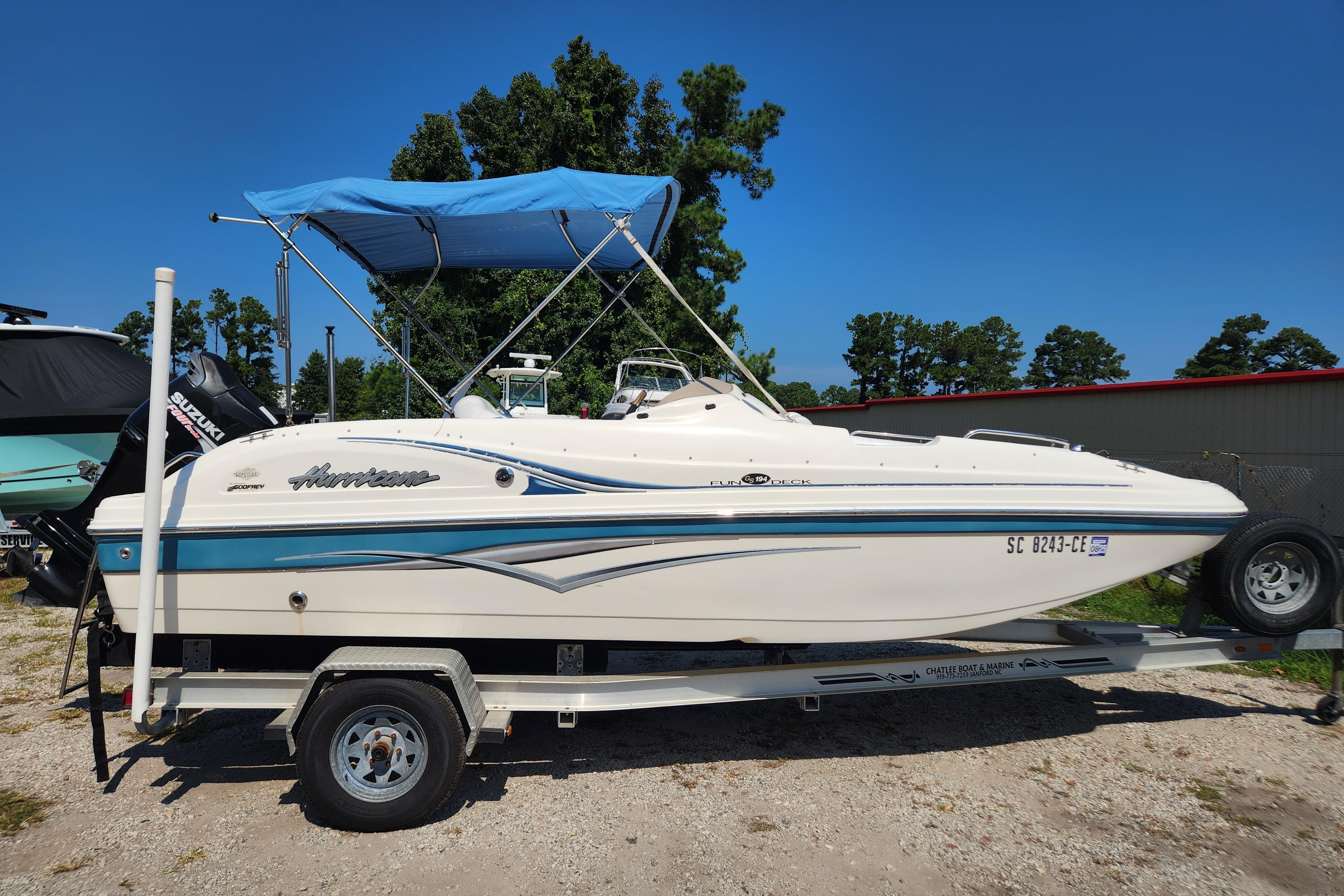 2007 Hurricane FunDeck GS 194 O/B