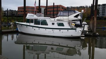 1968 Monk Design Flybridge Cruiser