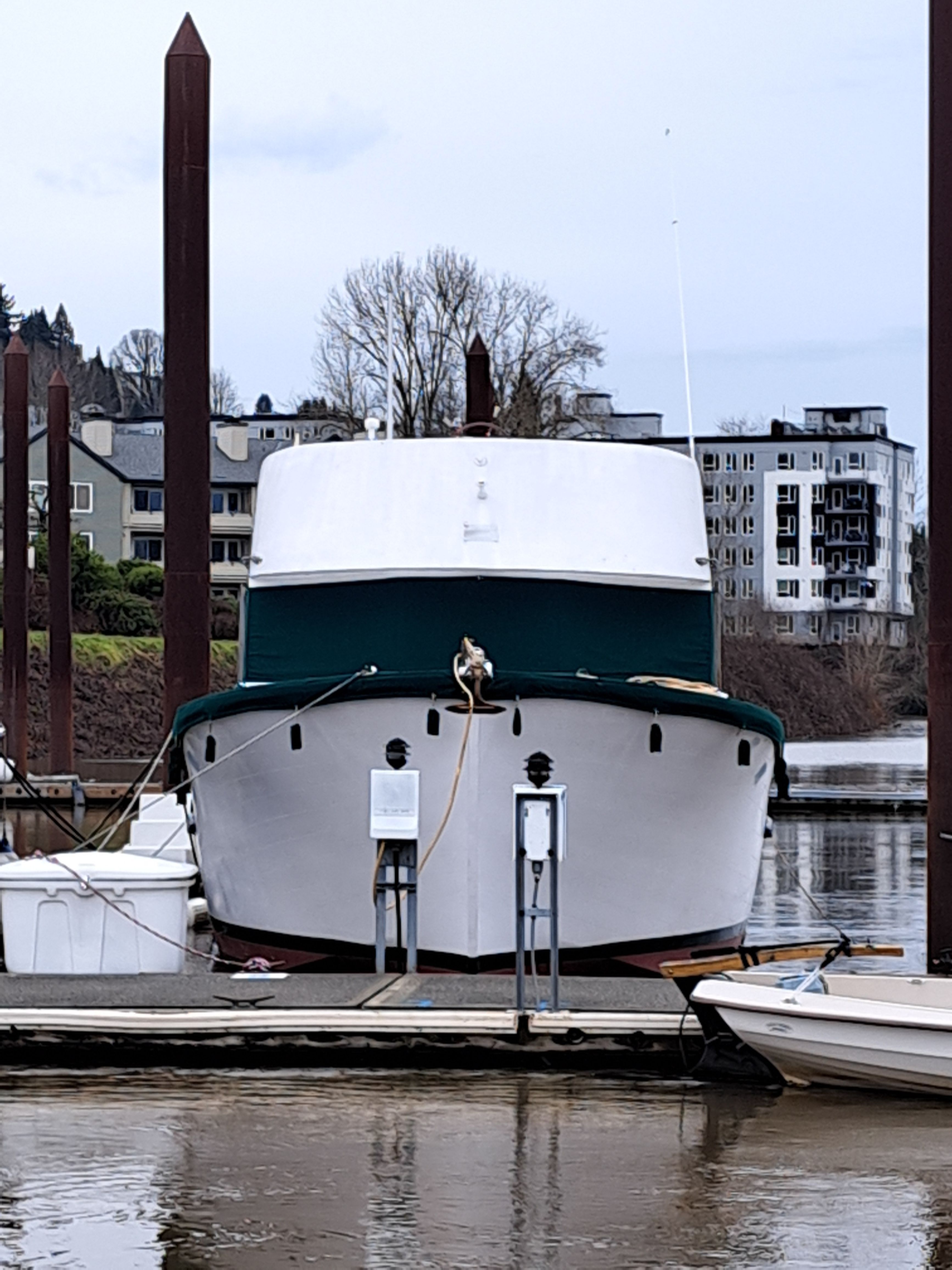1968 Monk Design Flybridge Cruiser