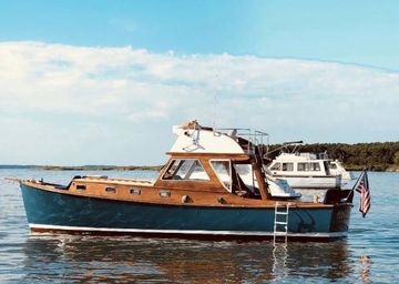 1959 Goudy & Stevens Flybridge Cruiser