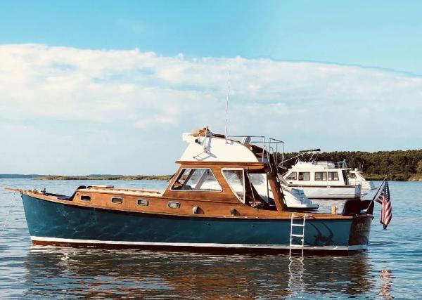 1959 Goudy & Stevens Flybridge Cruiser