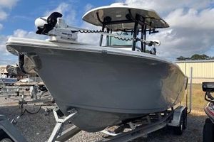 Sea Pro 259 Deep V CC 2023 Sea Pro 259 Deep V CC boat on trailer, outdoor display.