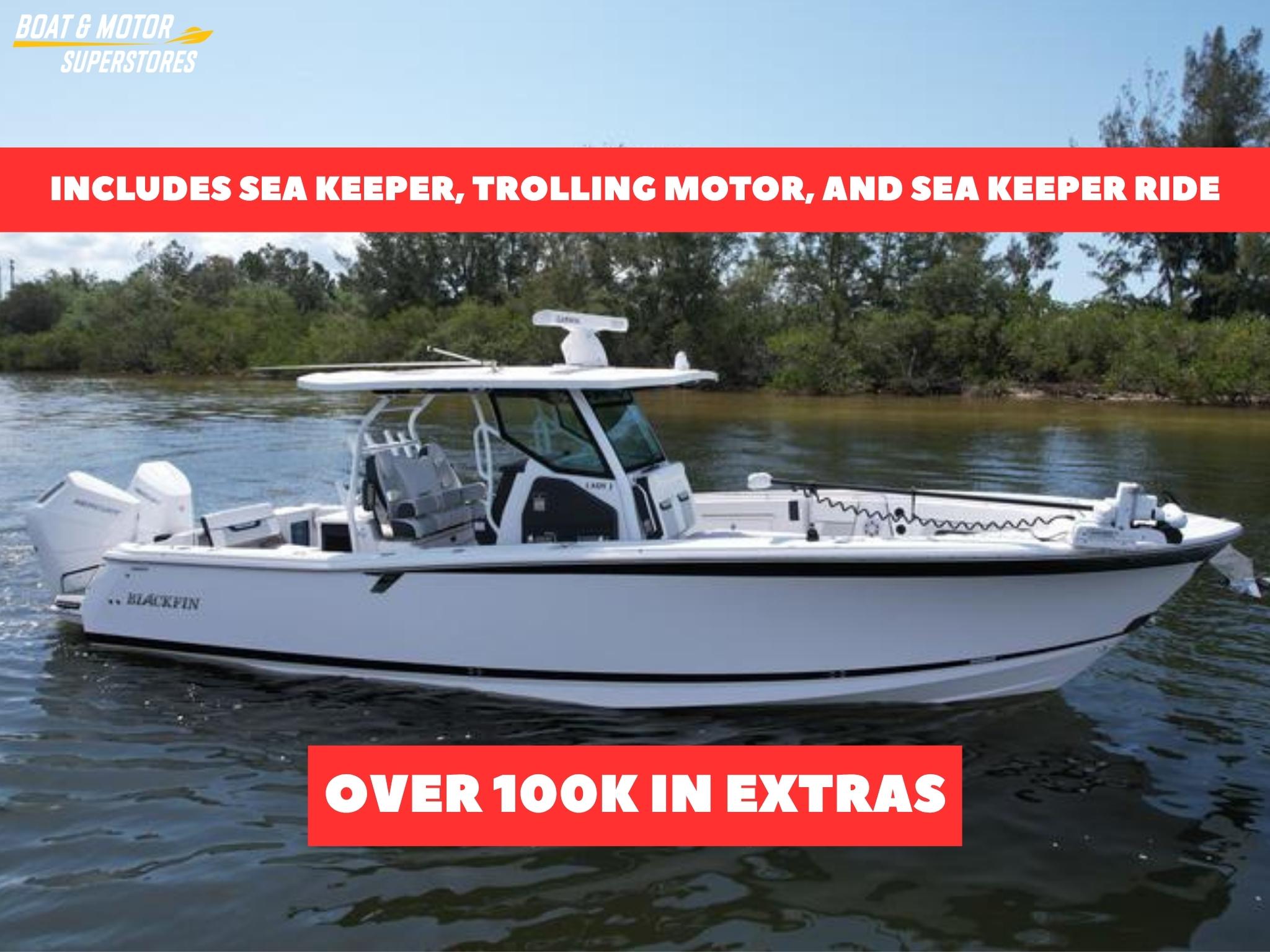 Blackfin 332 CC 2024 Blackfin 332 CC boat with Sea Keeper, trolling motor, and over $100K in extras.