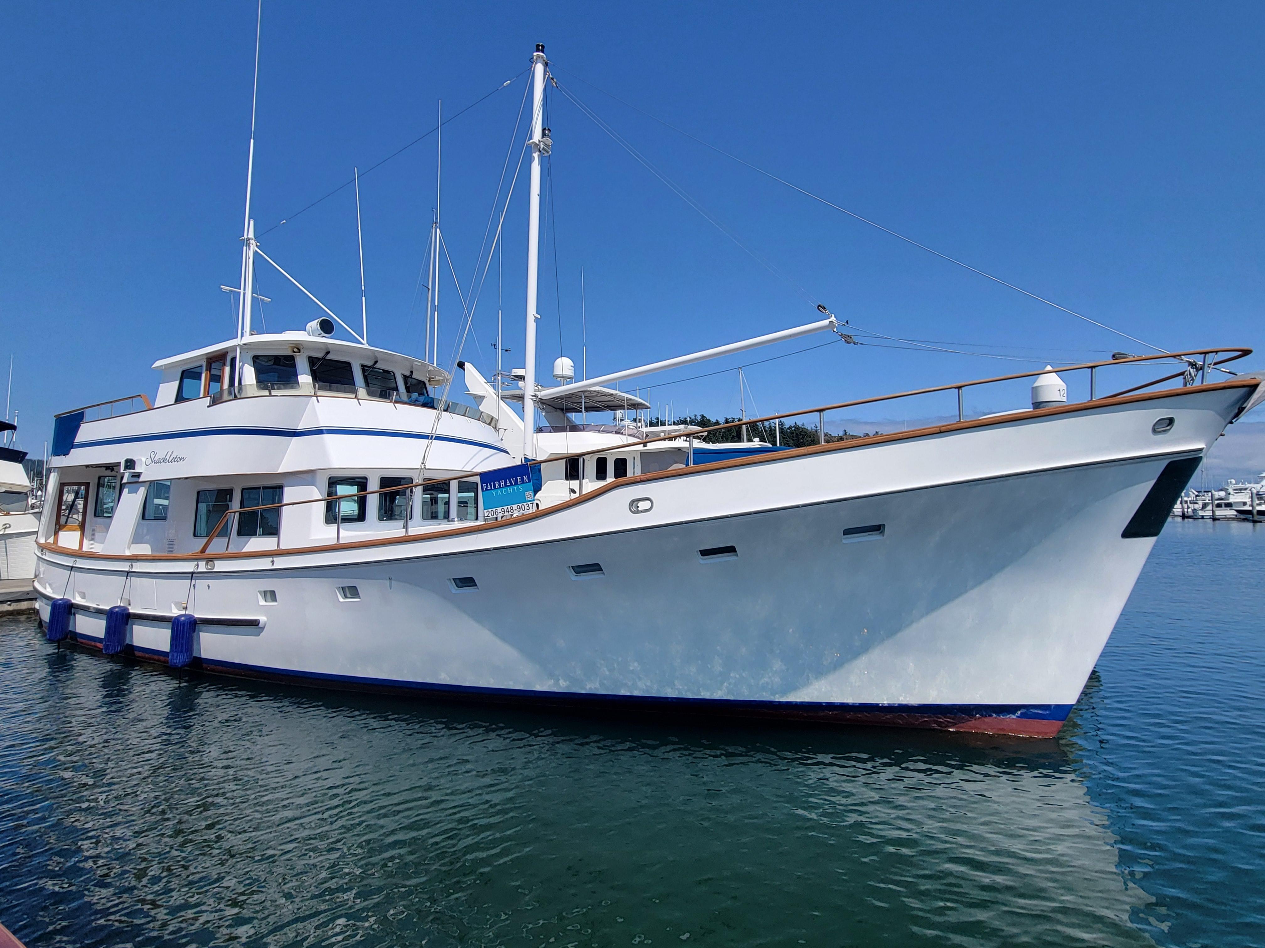 1982 Miller Marine North sea trawler ed monk, Anacortes Washington ...