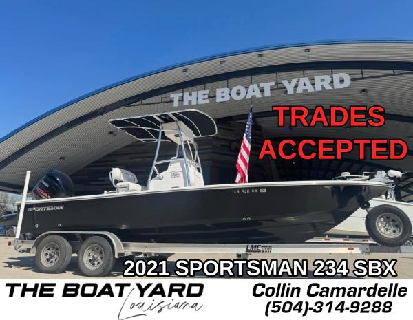 Sportsman Tournament 234 SBX Bay Boat 2021 Sportsman Tournament 234 SBX Bay Boat at The Boat Yard, trades accepted.