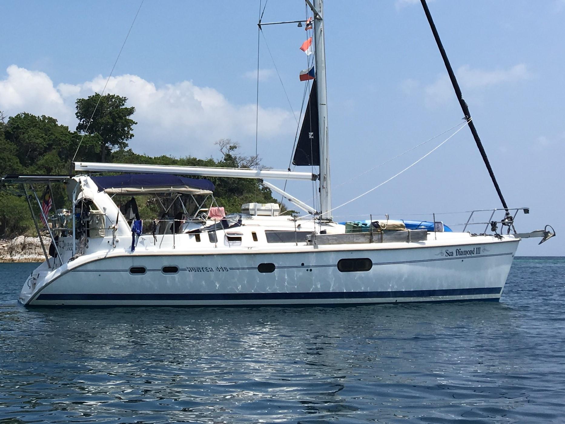 1999 Hunter 410 Langkawi Malaysia Boats Com