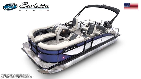 Barletta C22UC 2026 Barletta C22UC pontoon boat with sleek design and comfortable seating.
