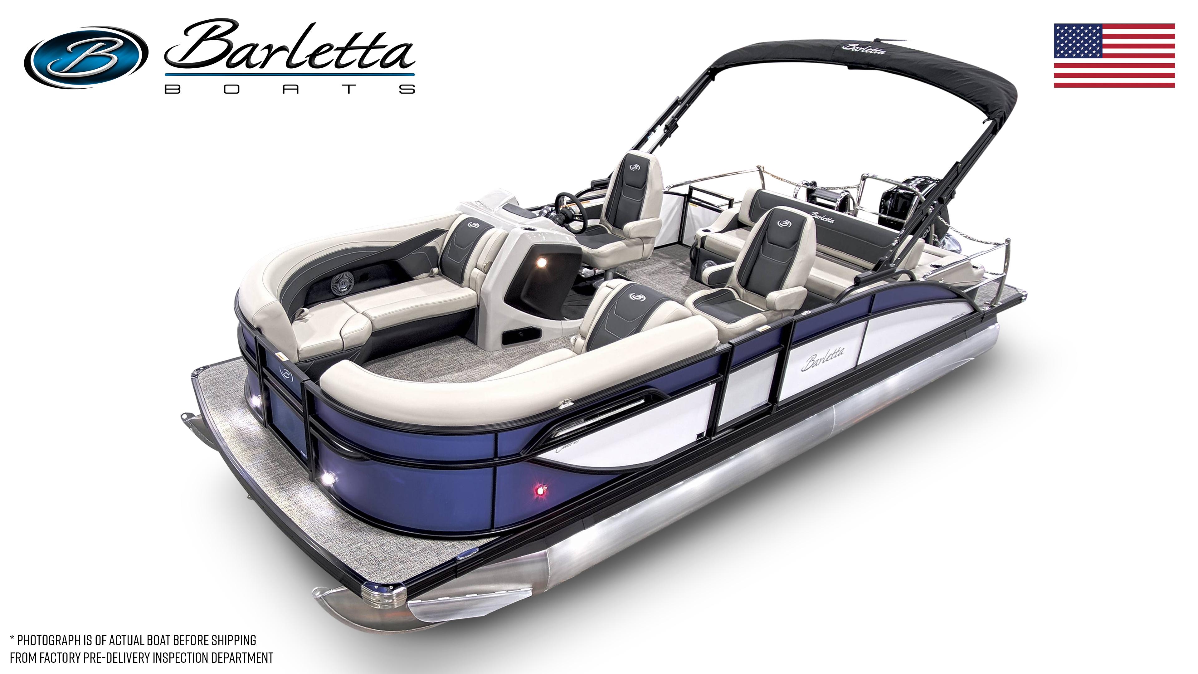 Barletta C22UC 2026 Barletta C22UC pontoon boat with sleek design and comfortable seating.