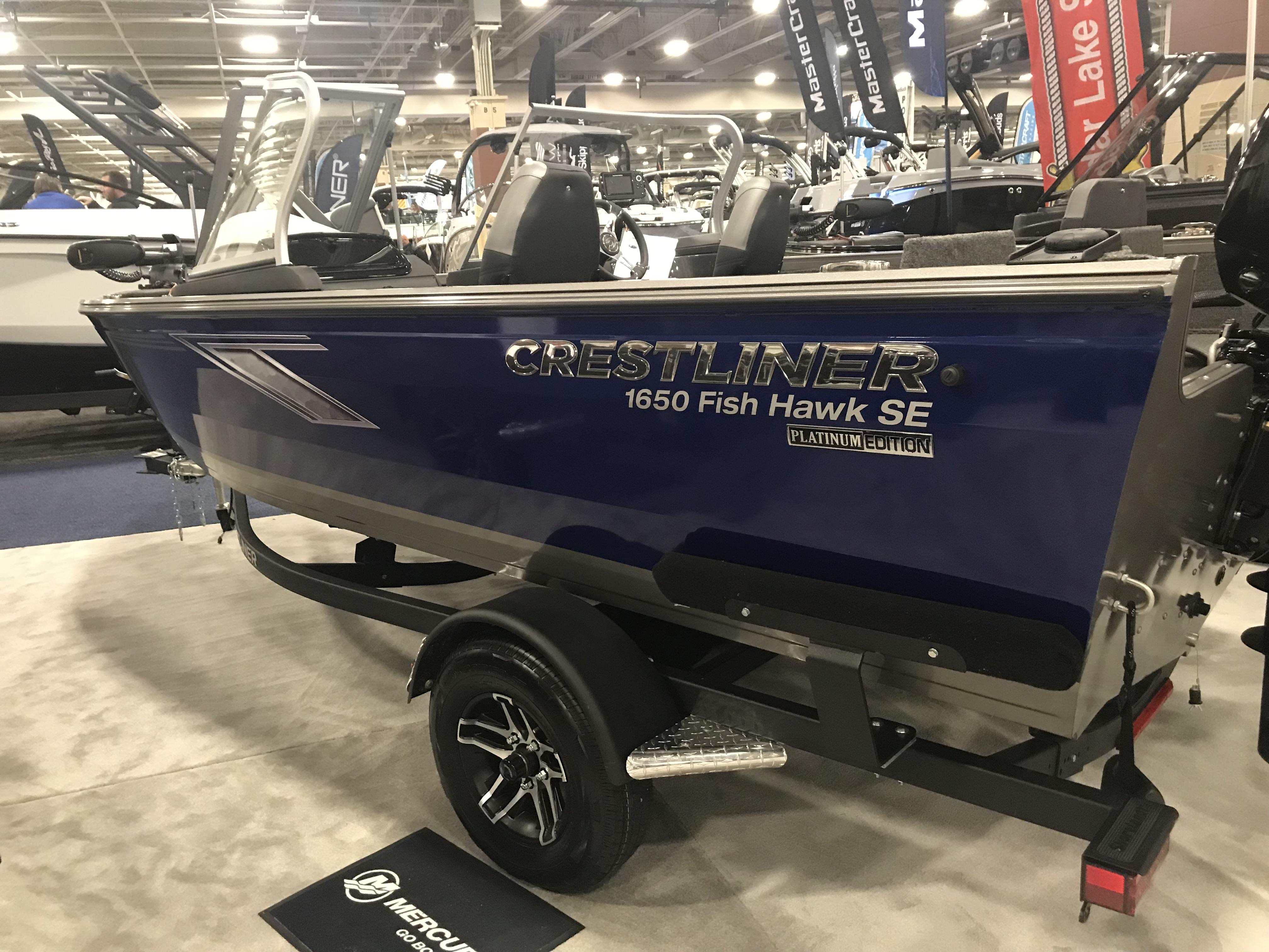 Crestliner Fish Hawk 1650 Wt Boats For Sale