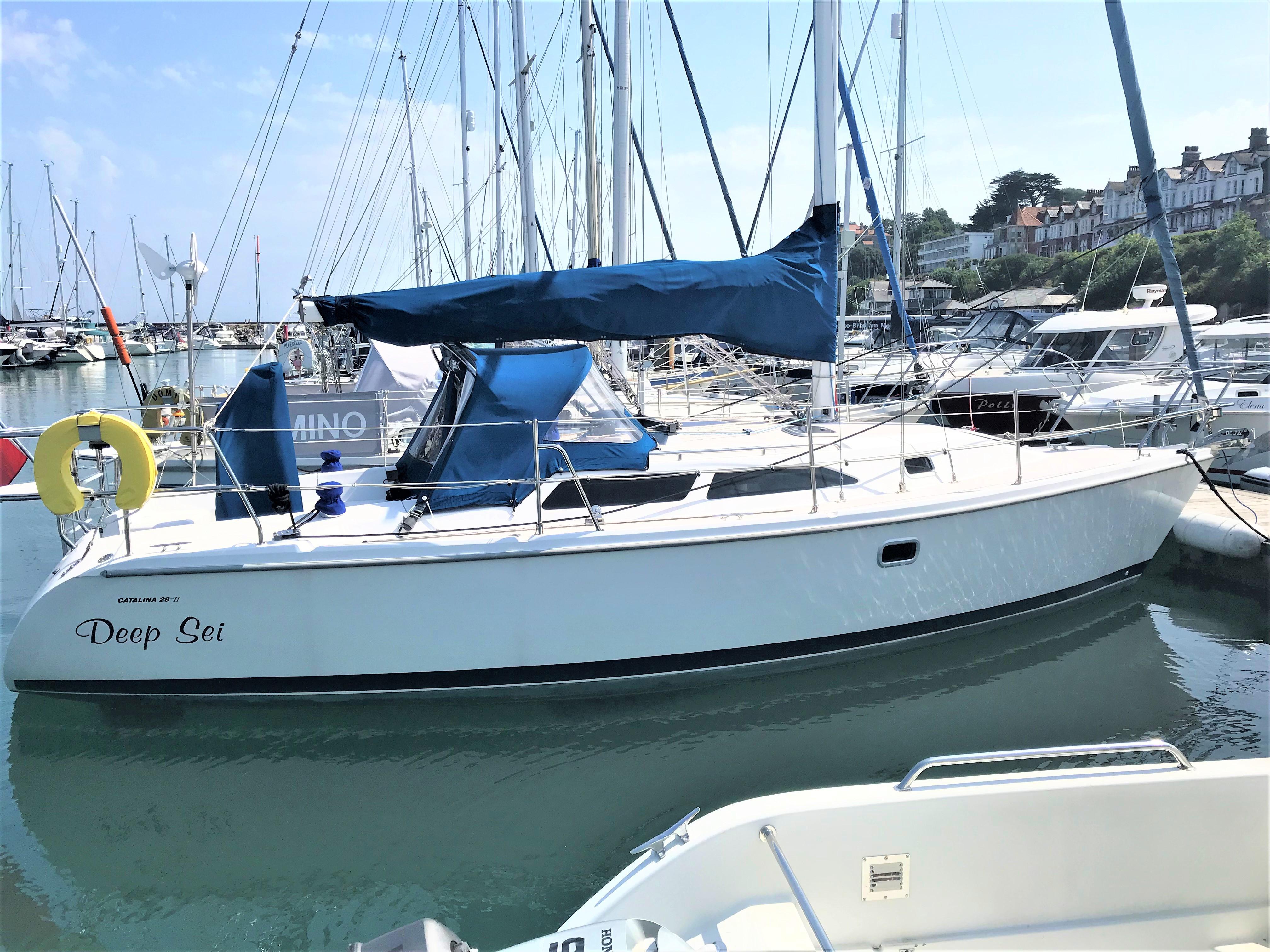 28 foot catalina sailboat for sale