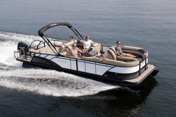 Outboard pontoon boat - 822 4-PT - Sunchaser Corp - sport-fishing