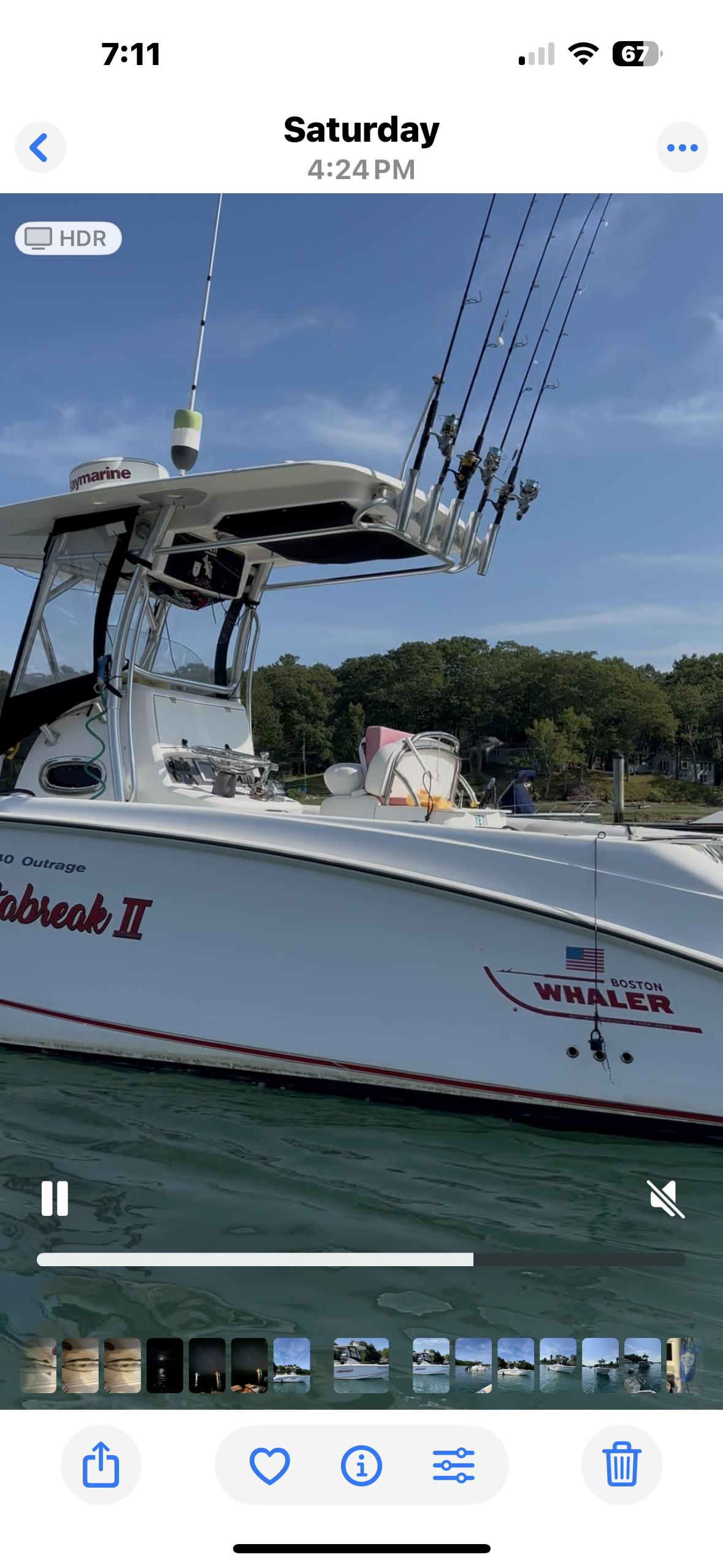 2008 Boston Whaler 240 Outrage