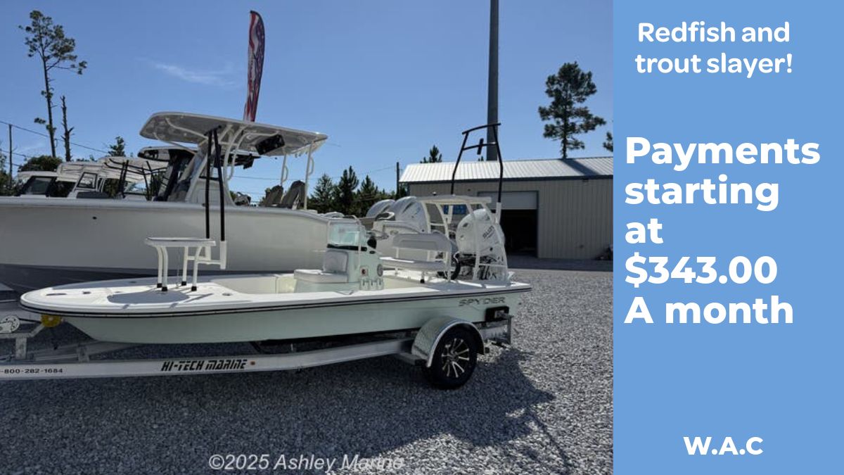 Spyder FX17 Flicker 2026 Spyder FX17 Flicker boat on trailer, financing available from $343/month.