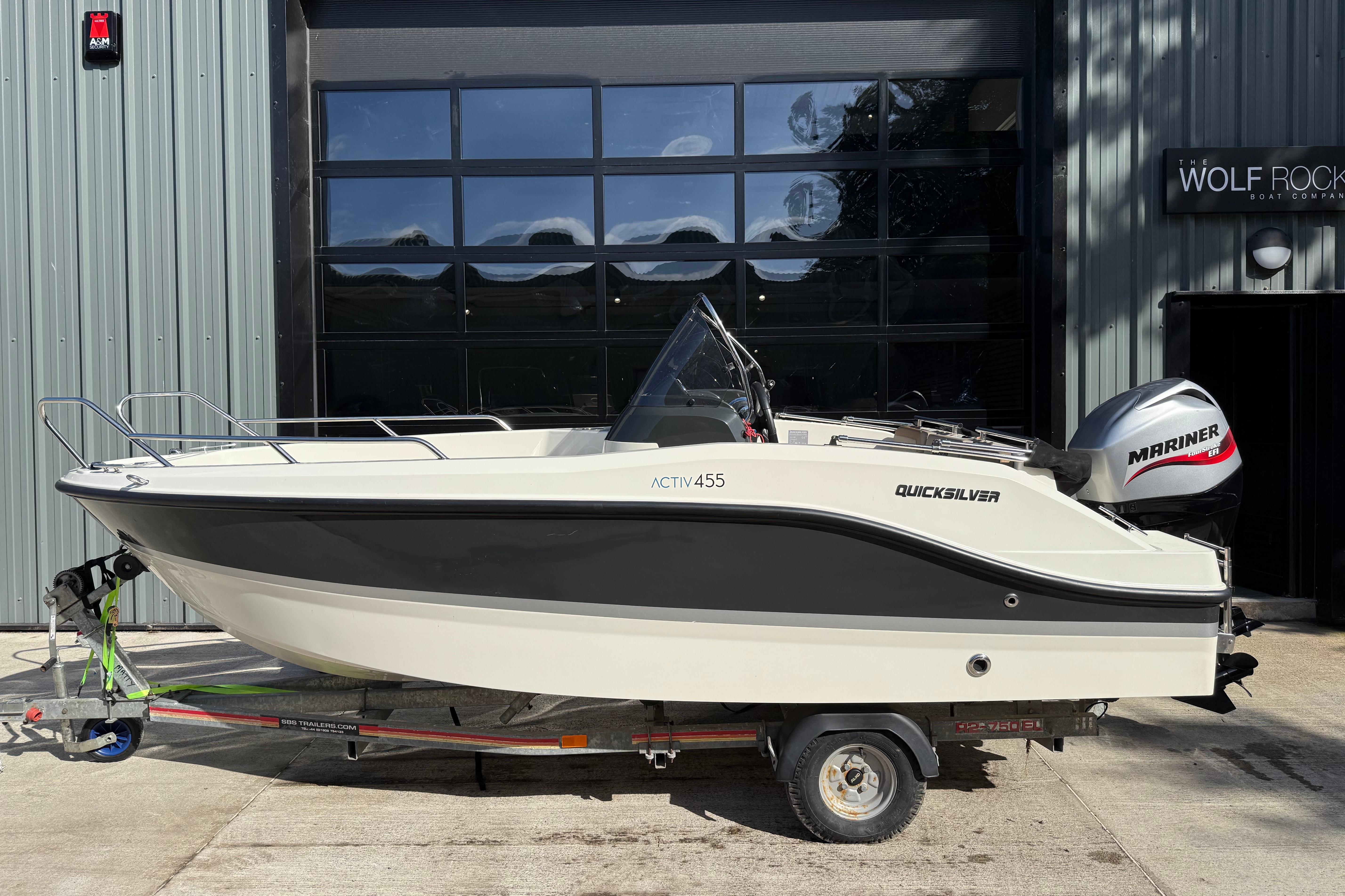 2019 Quicksilver Activ 455 Open