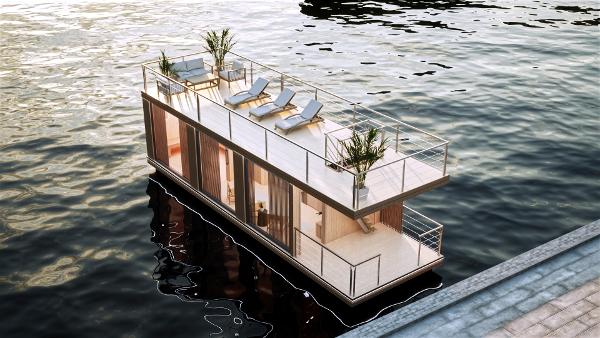 Aqua-House Hausboot / Houseboat Sauna