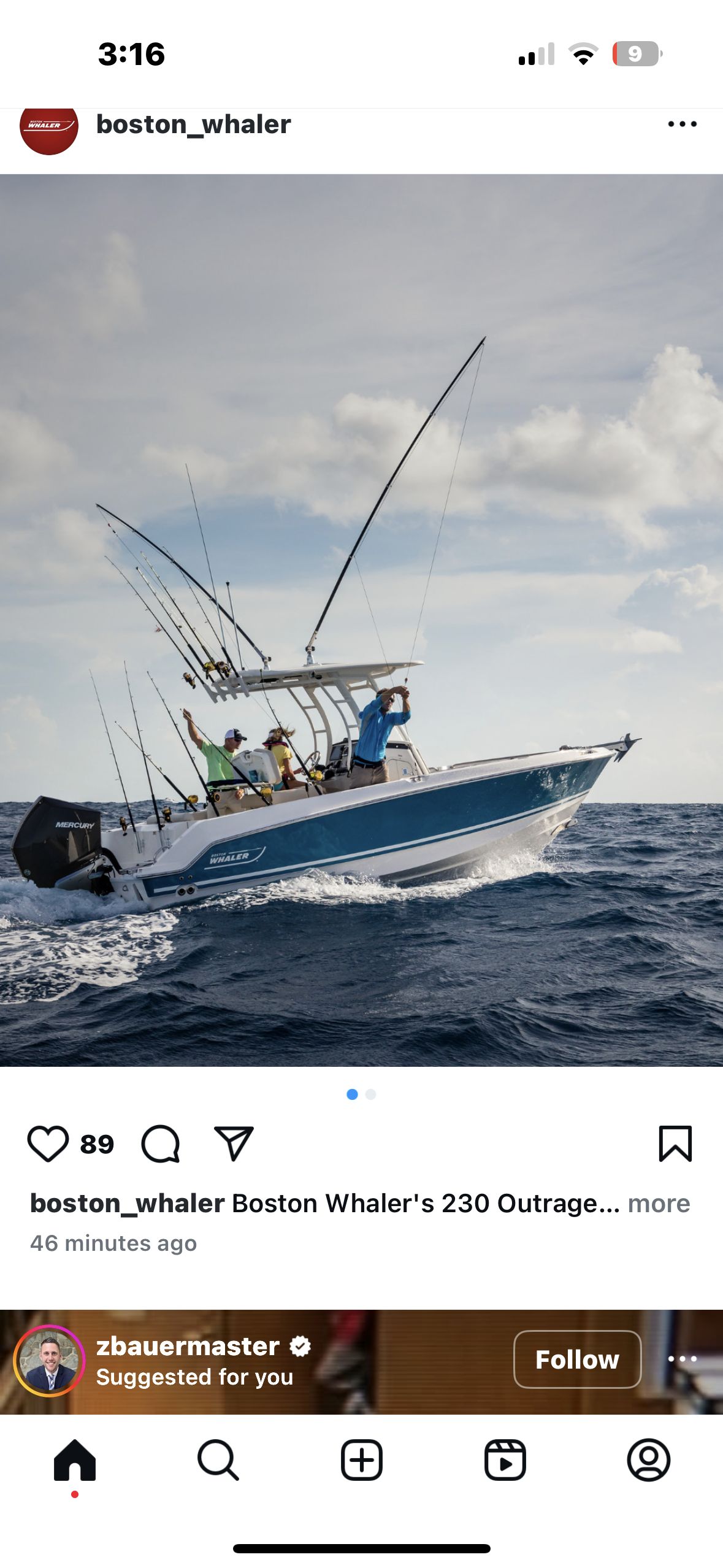 Boston Whaler 230 Outrage