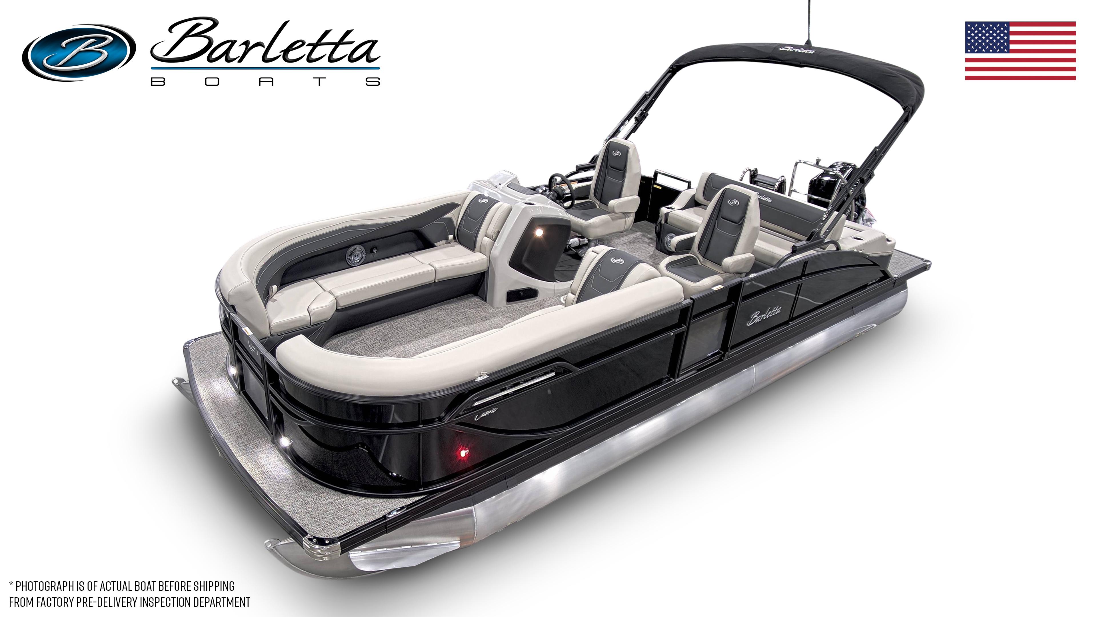 Barletta C24UC 2026 Barletta C24UC pontoon boat with sleek design and comfortable seating.
