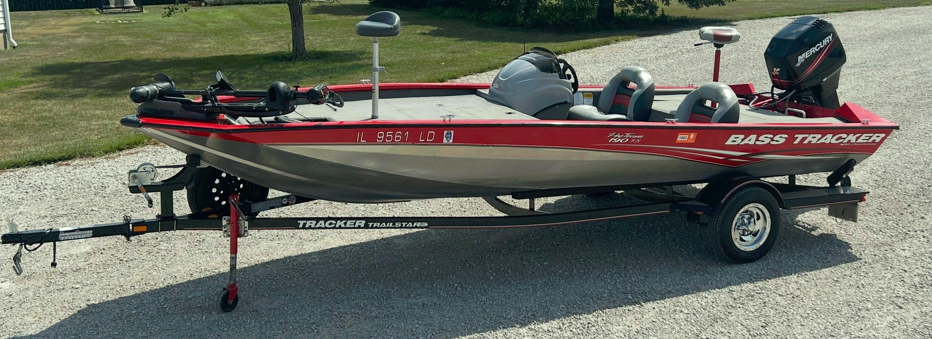 2008 Bass Tracker PRO TEAM 190 TX