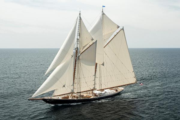 Custom Starling Burgess Grand Banks Schooner Superyacht COLUMBIA