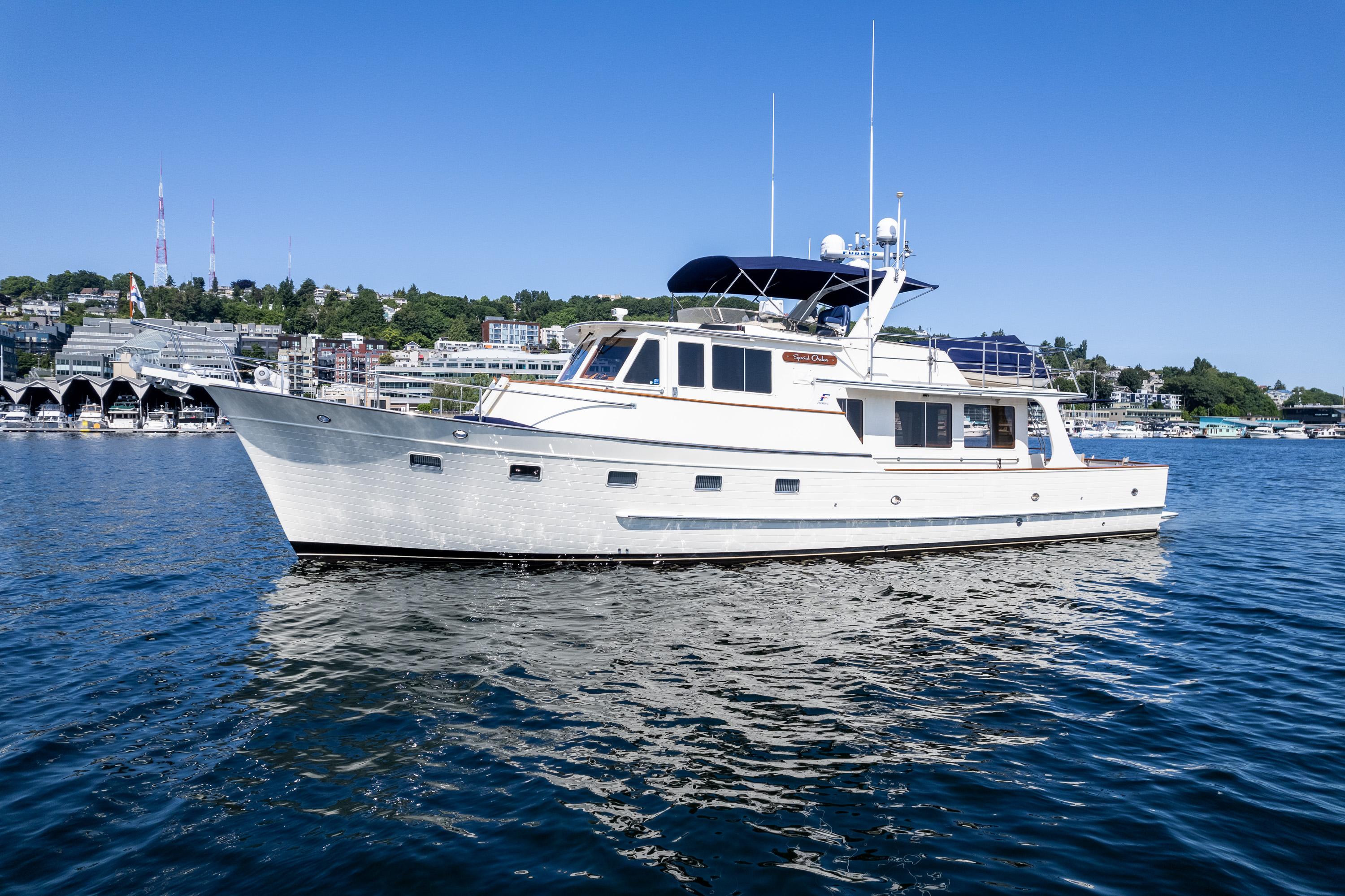 1996 Fleming Pilothouse 55