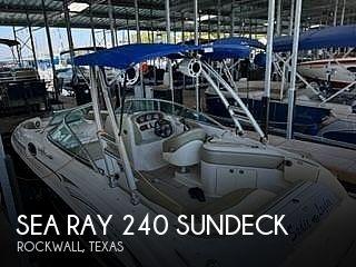 Sea Ray 240 Sundeck 2006 Sea Ray 240 sundeck for sale in Rockwall, TX