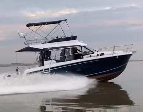 2021 Jeanneau Merry Fisher 1095 Fly Legende with a SeaKeeper