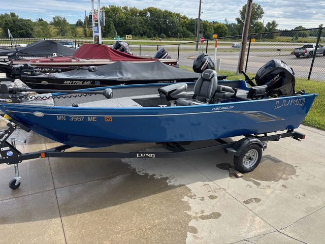 2021 Lund 1650 Angler Tiller