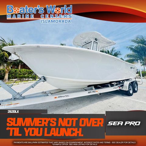 2025 Sea Pro 262 DLX Center Console 262DLX 262 CC