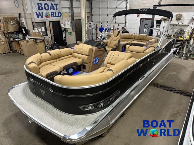 2025 Tahoe Cascade 2385 Elite Cruise Tritoon & Honda 4