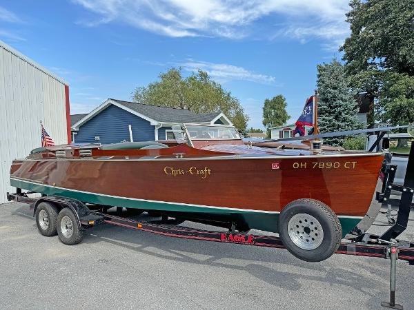 1929 Chris-Craft 26 Upswept Triple Cockpit