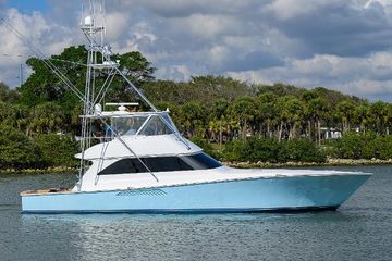 2001 Viking 61 Convertible w/Mezzanine