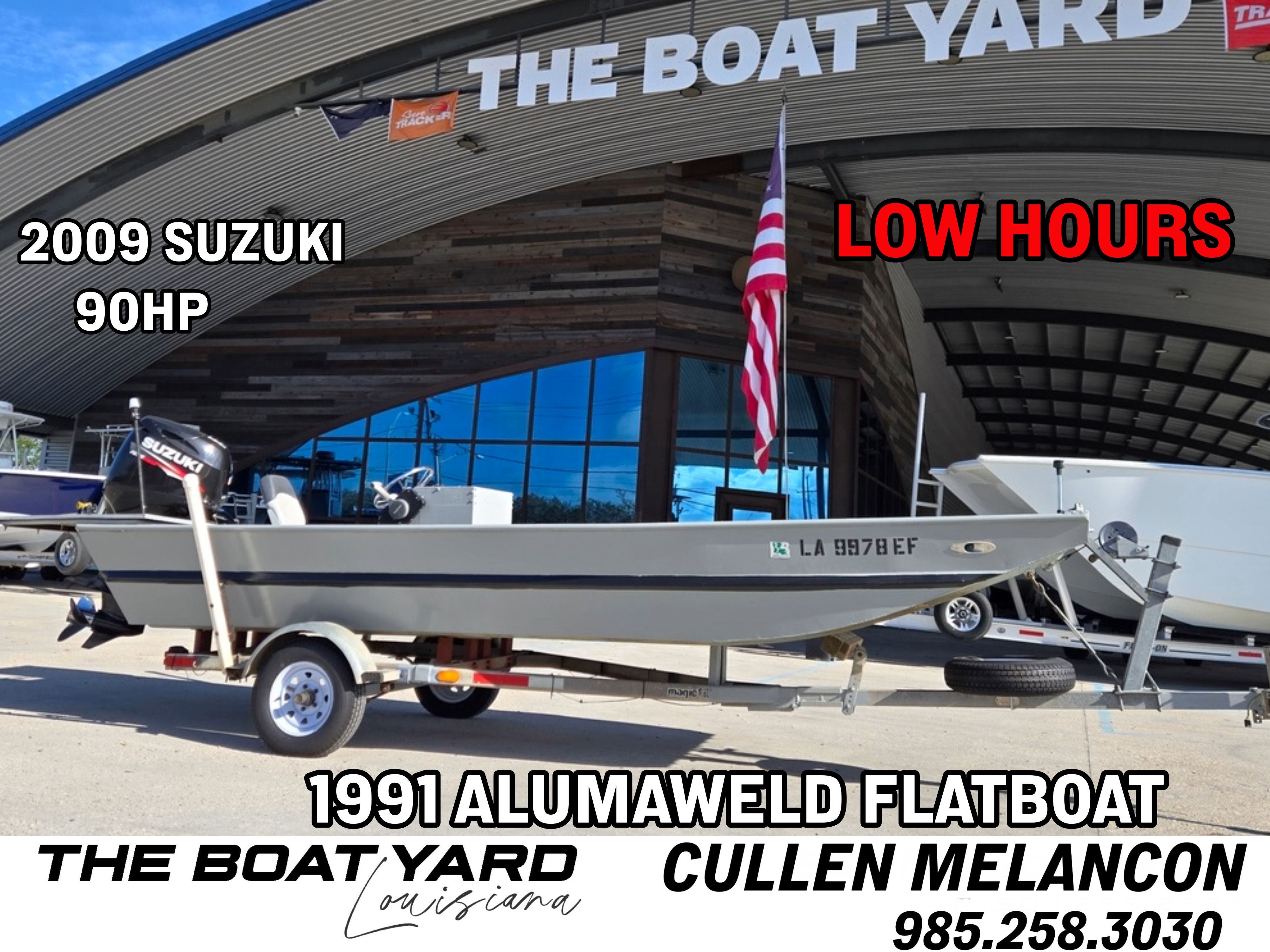 1991 Alumaweld FLATBOAT