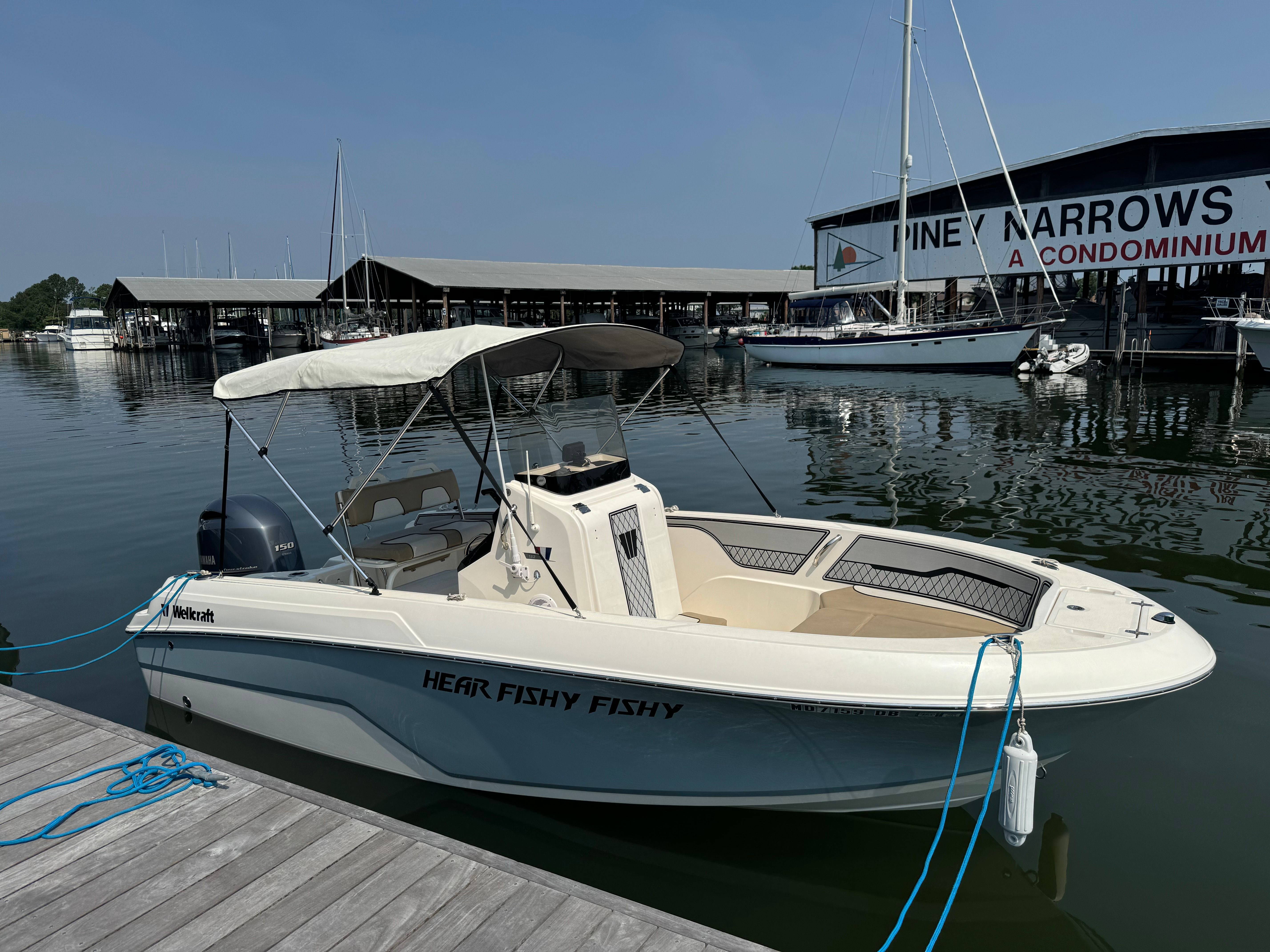 2017 Wellcraft 180 Fisherman