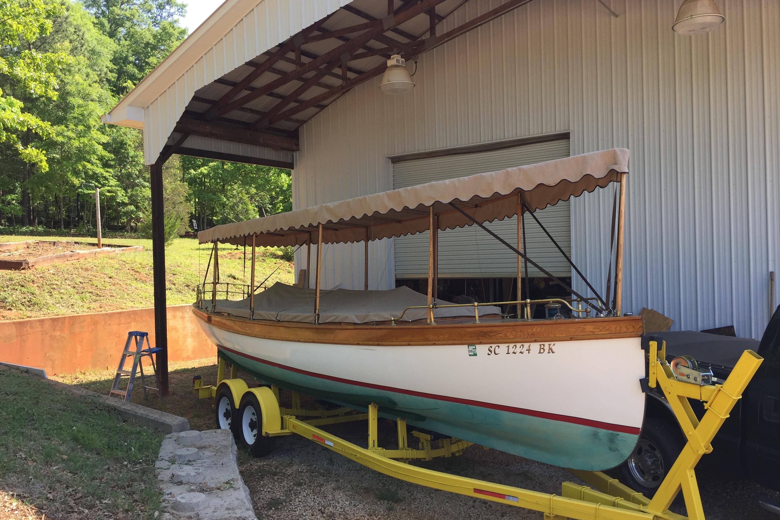 1990 Elco 30 Fantail Electric Launch