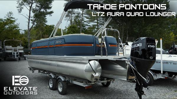 2025 Tahoe Pontoon Aura 2185 Quad Lounger Triple