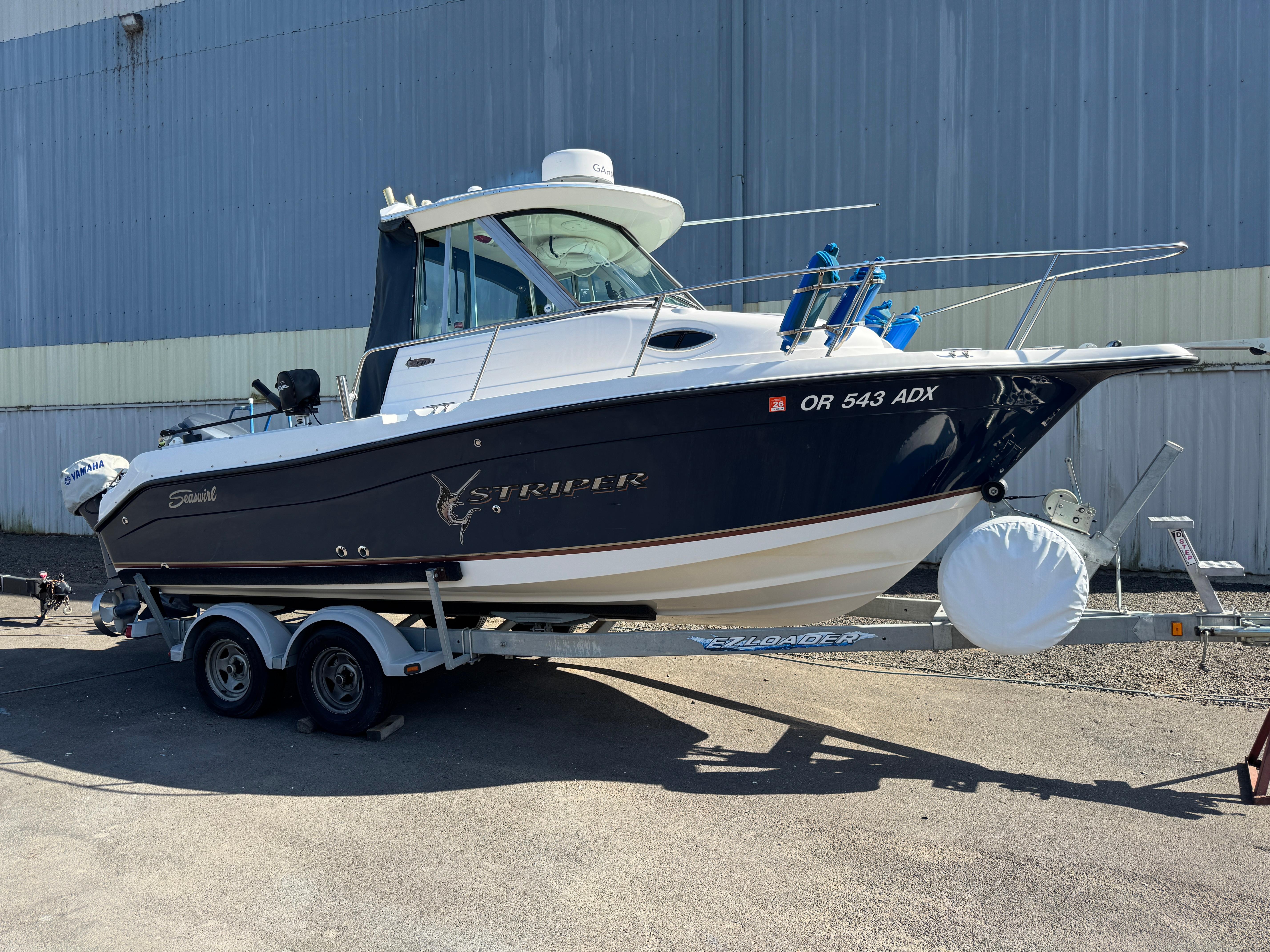 2007 Seaswirl Striper 2101 Walkaround OB
