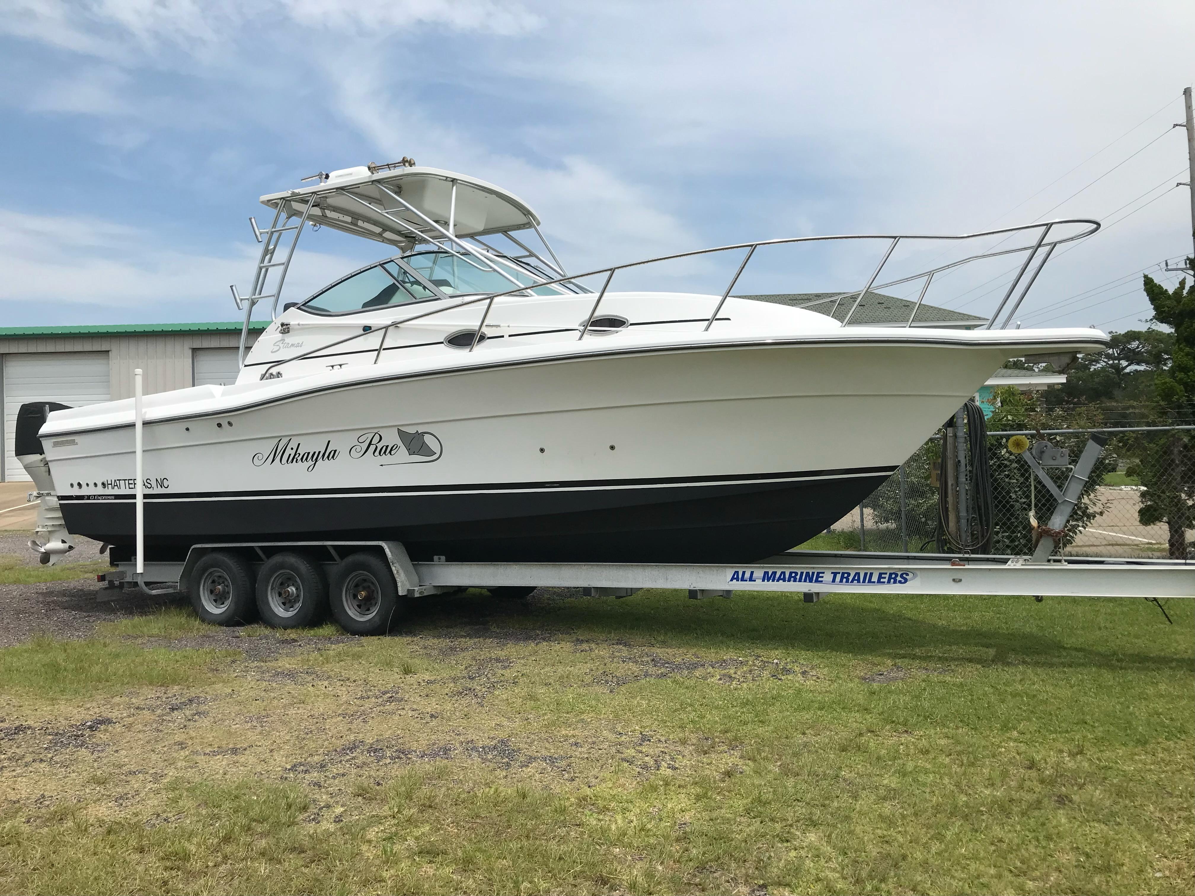 2005 Stamas 320 Express with 2020 outboards