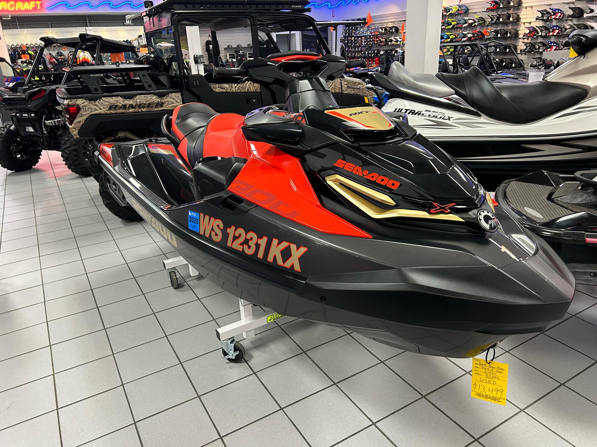 2019 Sea-Doo RXT-X 300 iBR Sound System